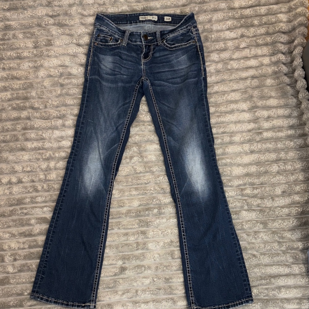 BKE Dark Blue Flare Women's Jeans